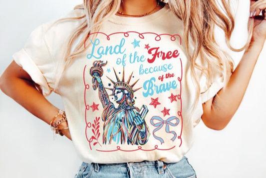 Land of the free because of the brave