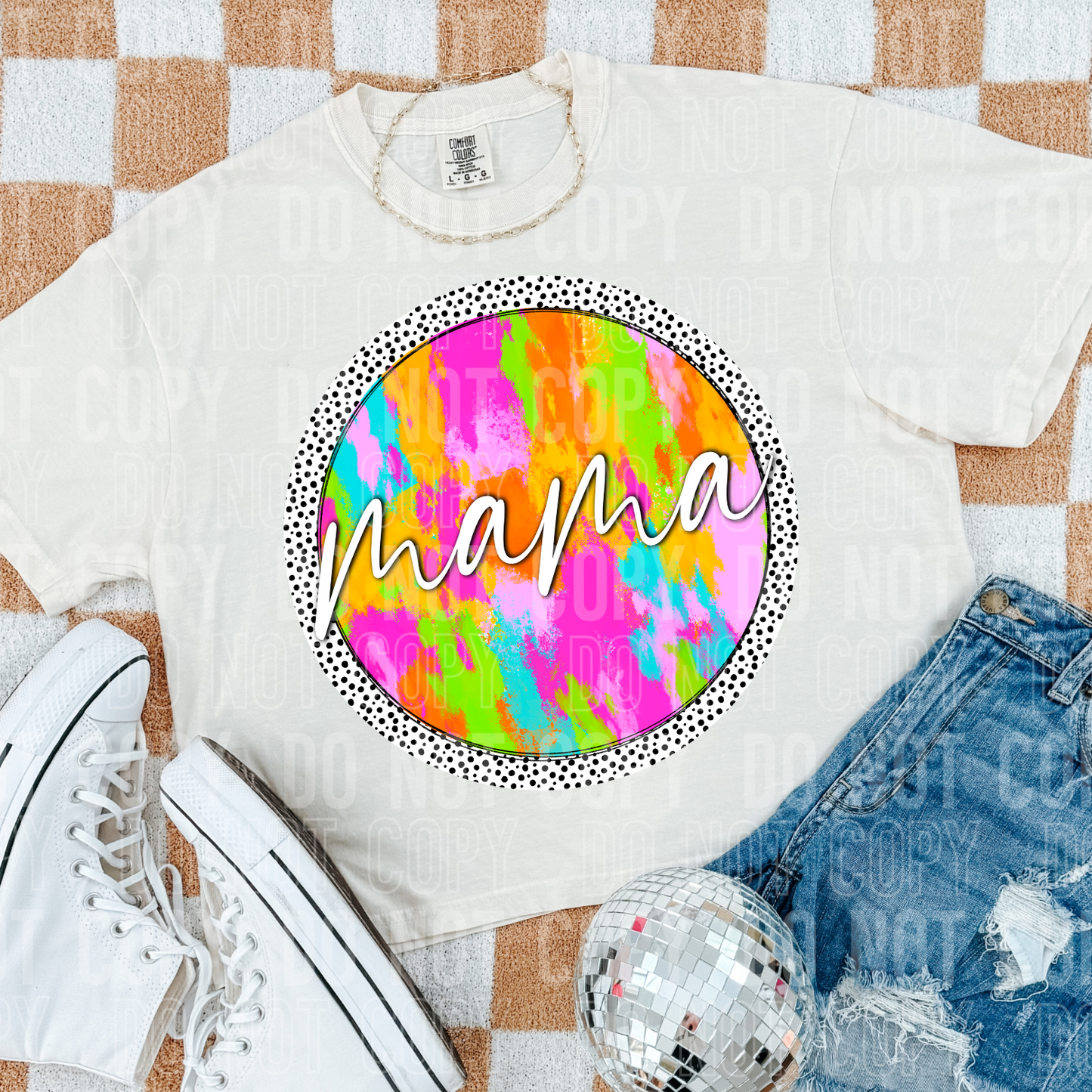 Mama (colorful circle)