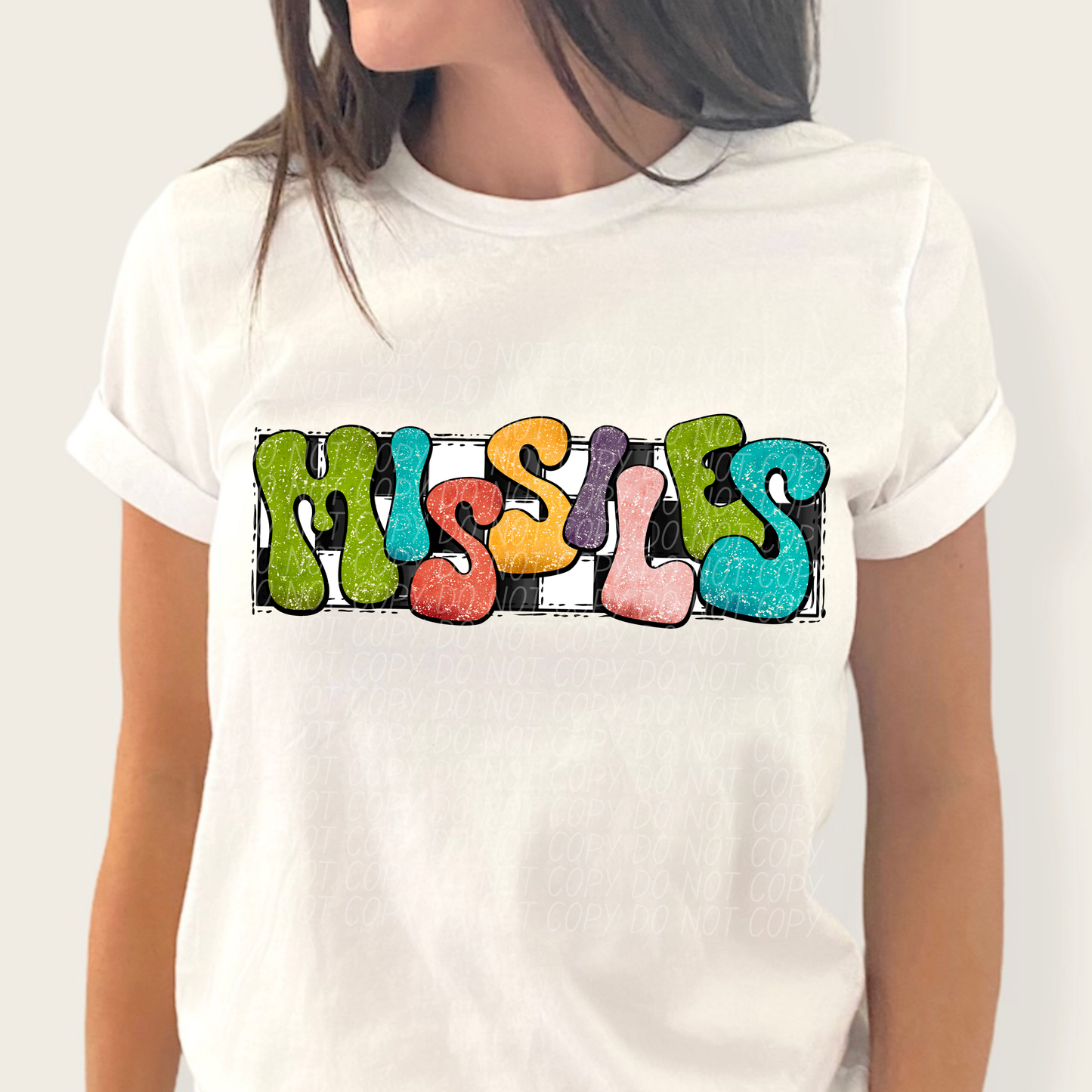 Missiles (retro rainbow)