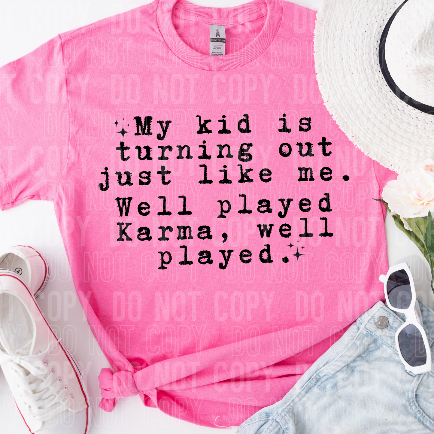 My kid is turning out just like me. Well played karma, well played