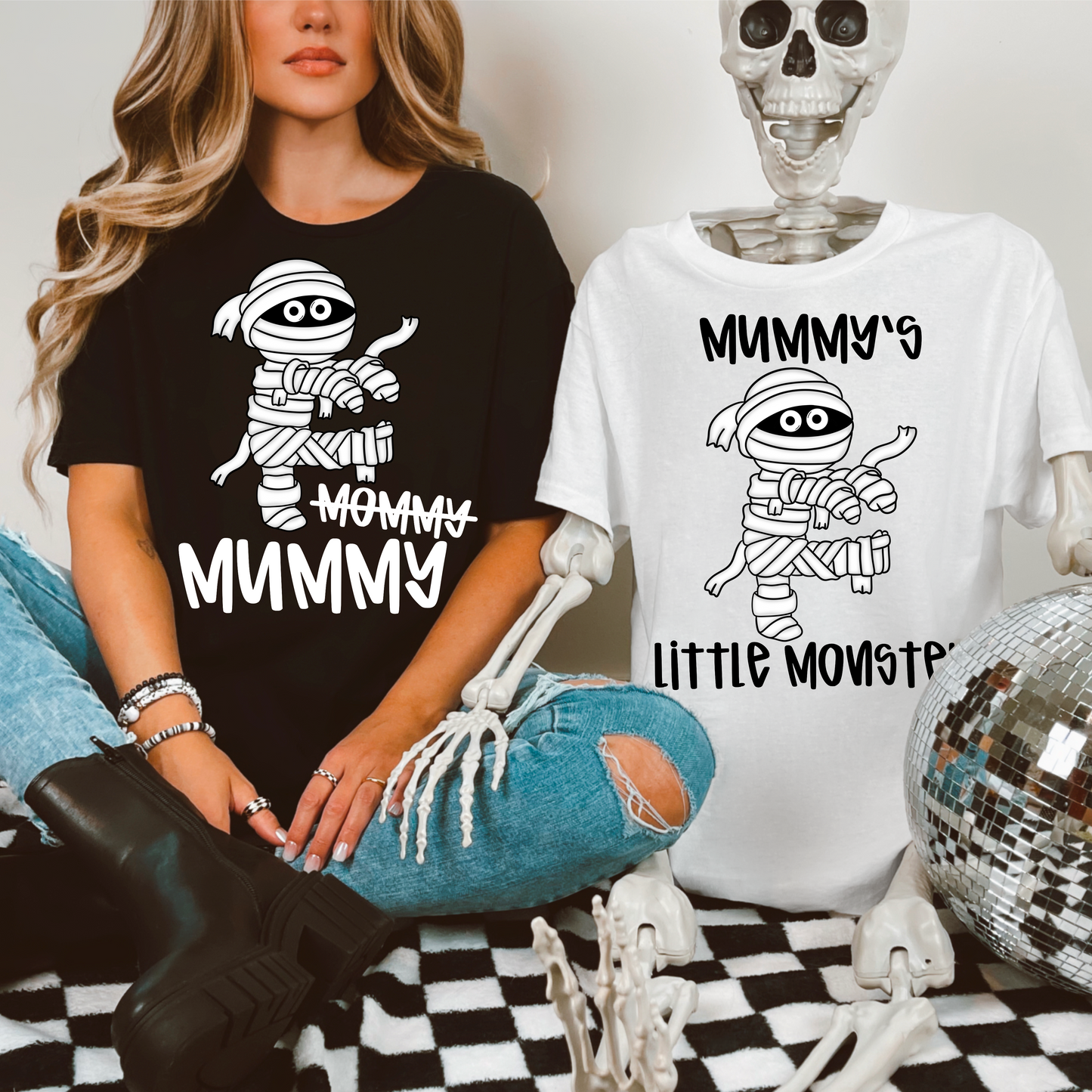 Mummy's little monster (black)