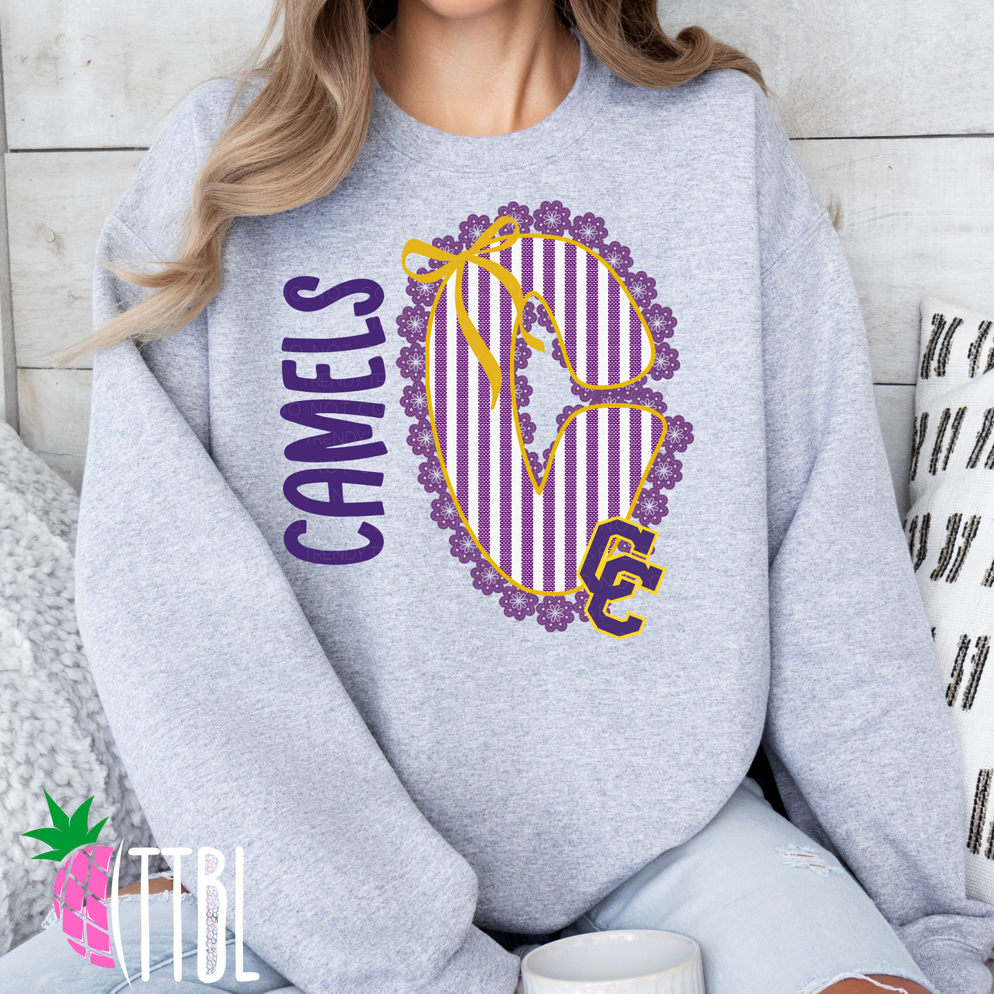 CC Camels Seersucker Transfer
