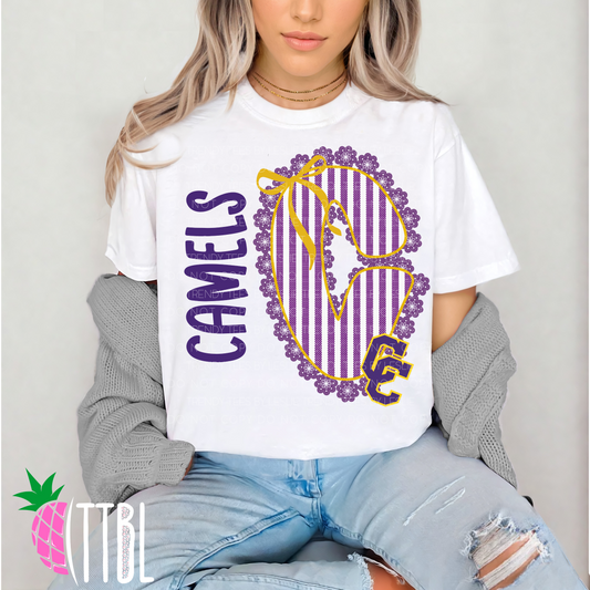 CC Camels Seersucker Transfer