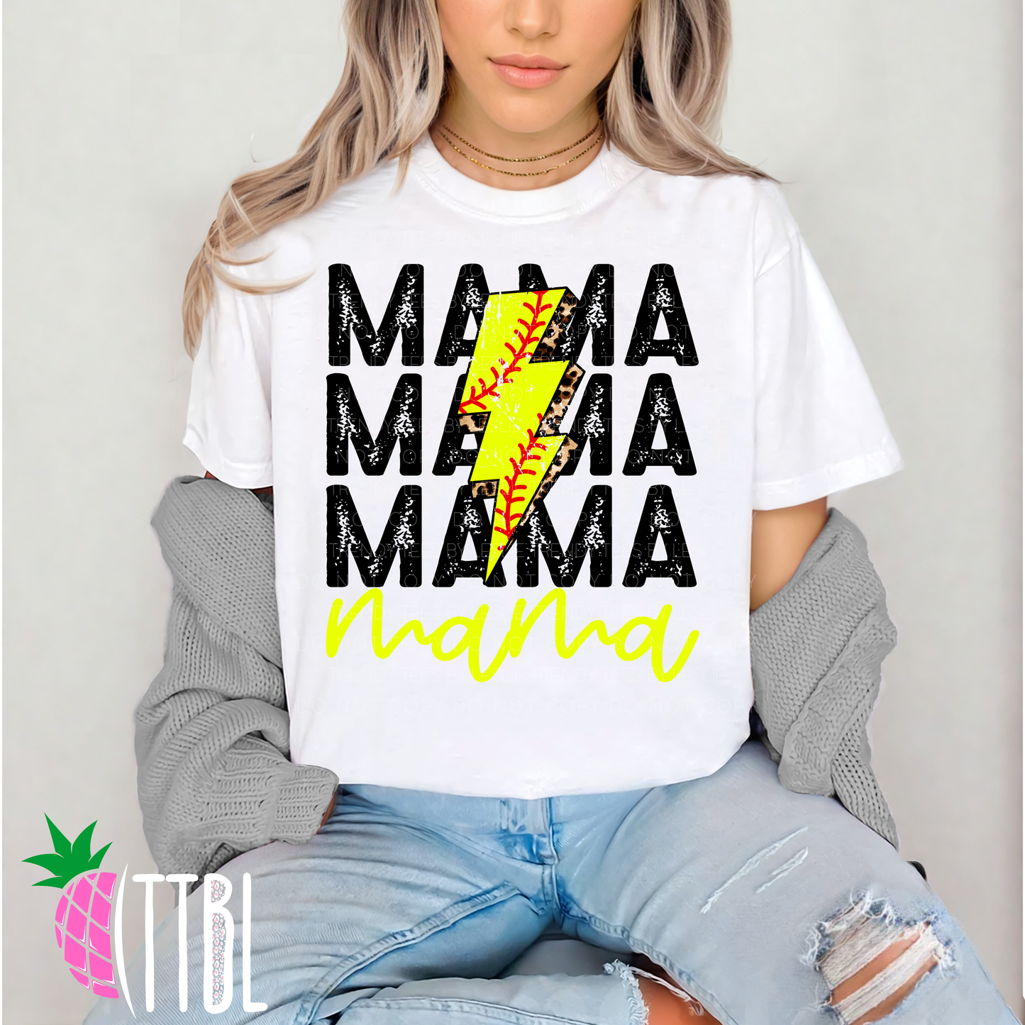Softball Mama PNG