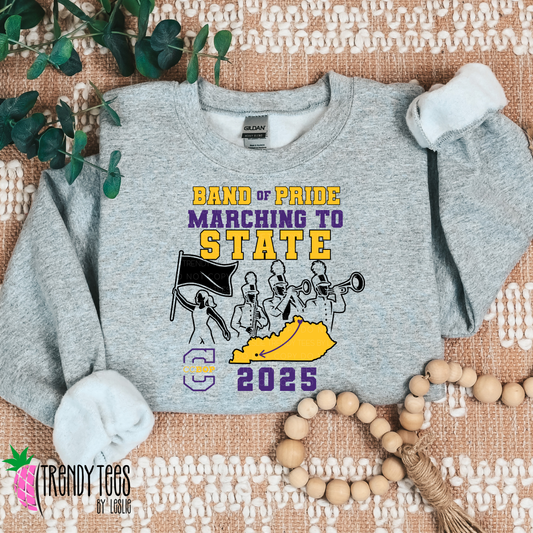 CCBOP Marching To State