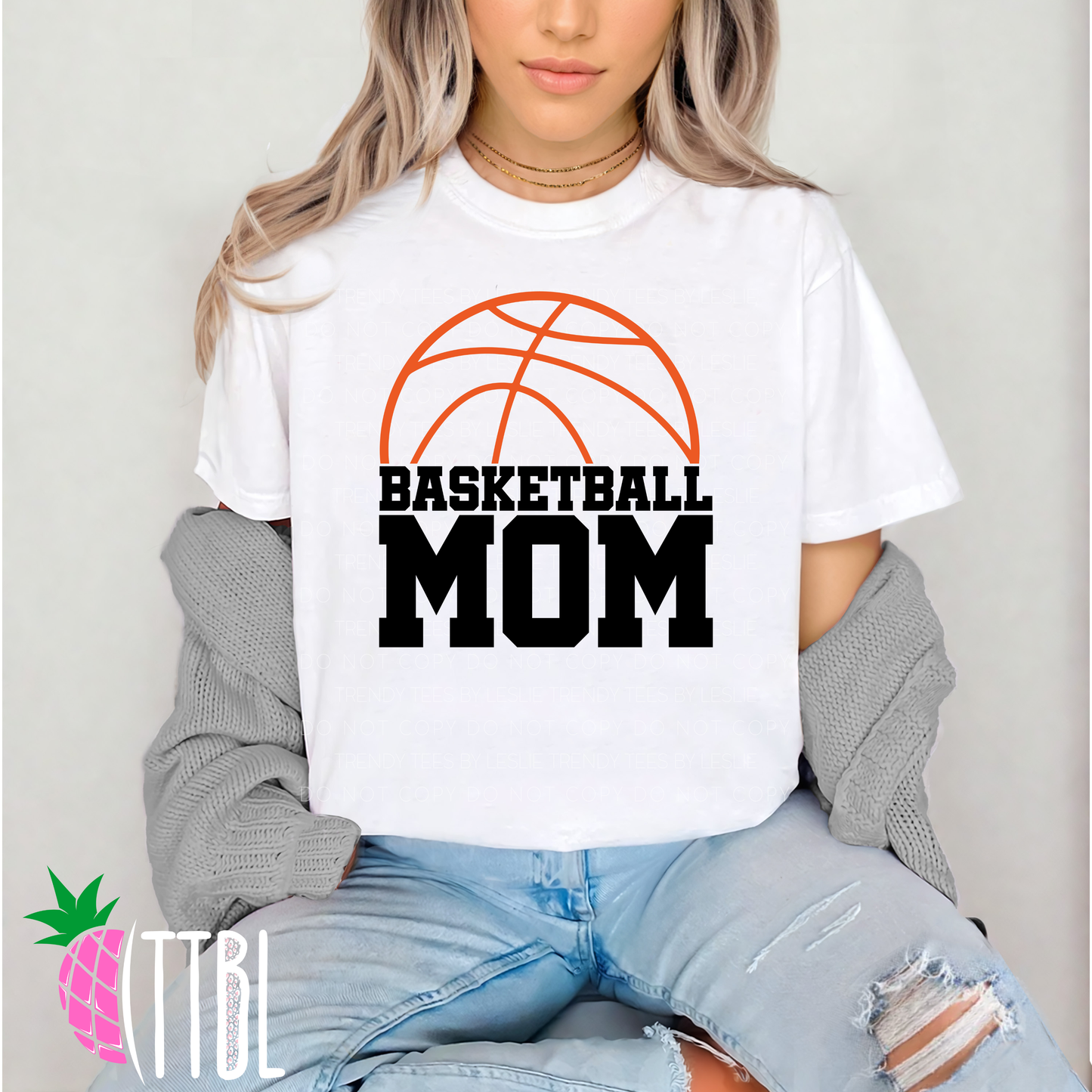 Basketball Mom DTF Transfer