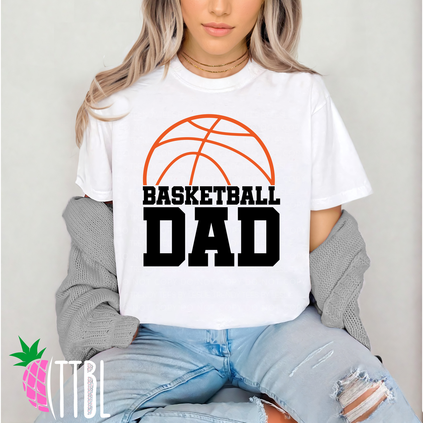 Basketball Dad DTF Transfer