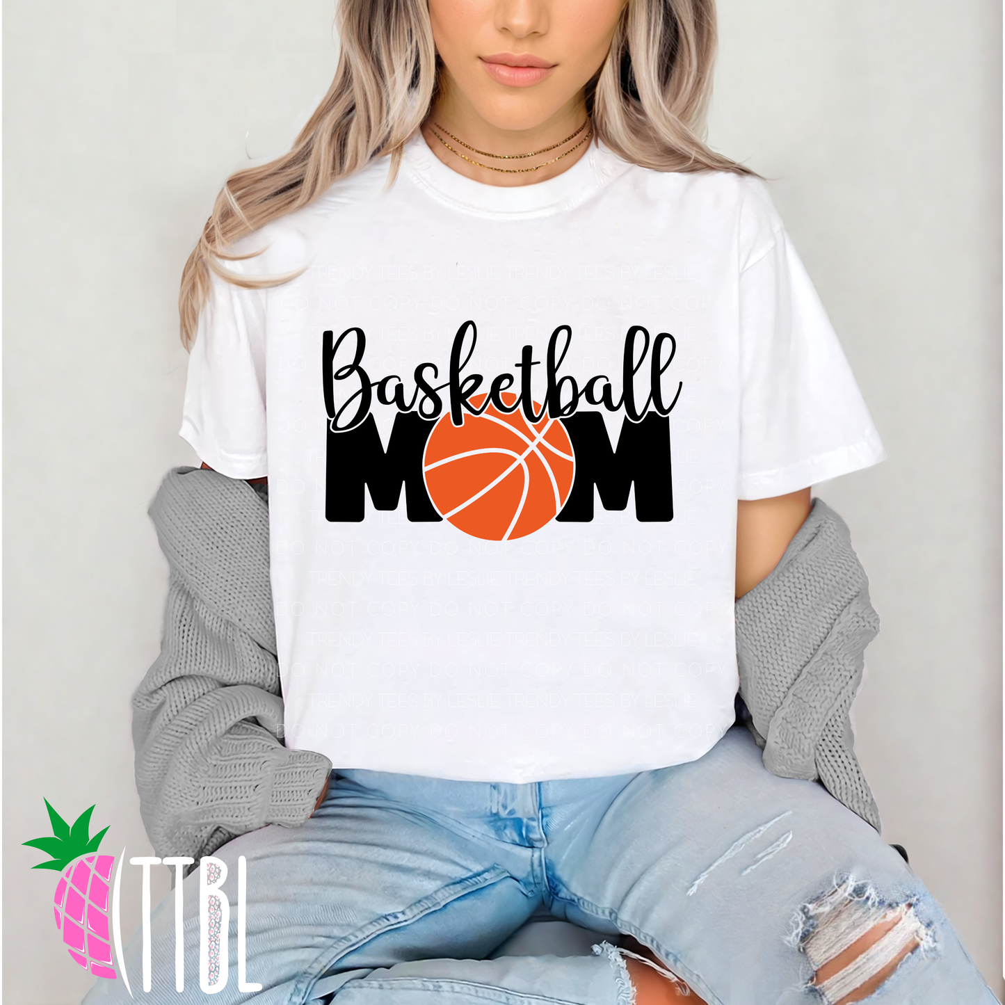 Basketball Mom DTF Transfer