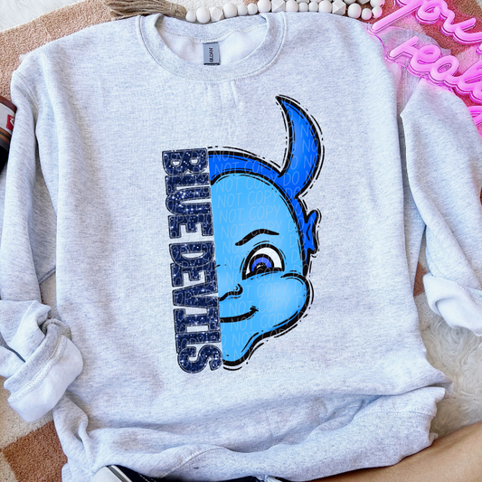 Blue Devils (rhinestones)