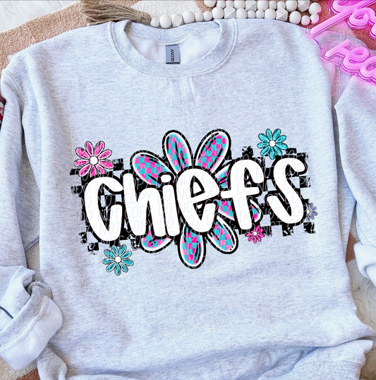 Chiefs (checker flower mascots)