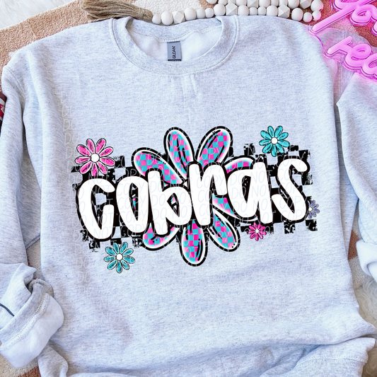 Cobras (checker flower mascots)