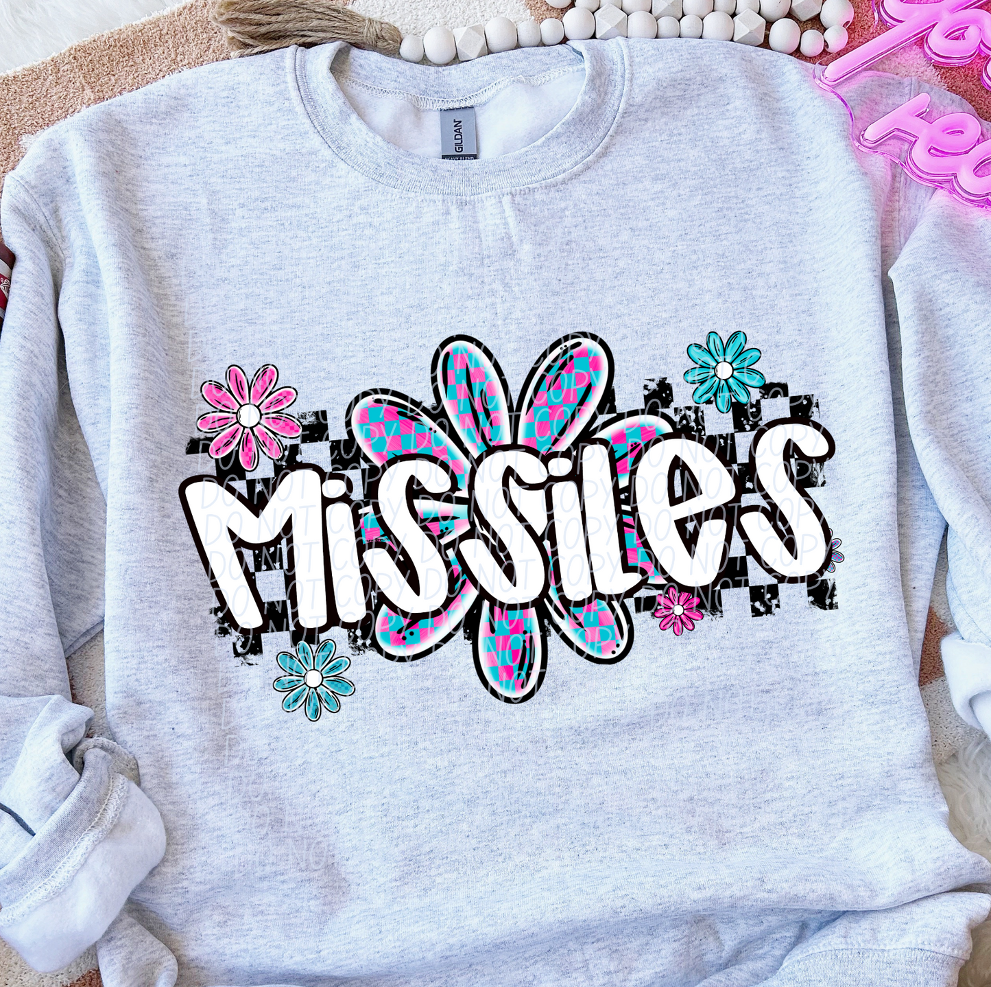 Missiles (checker flower mascots)