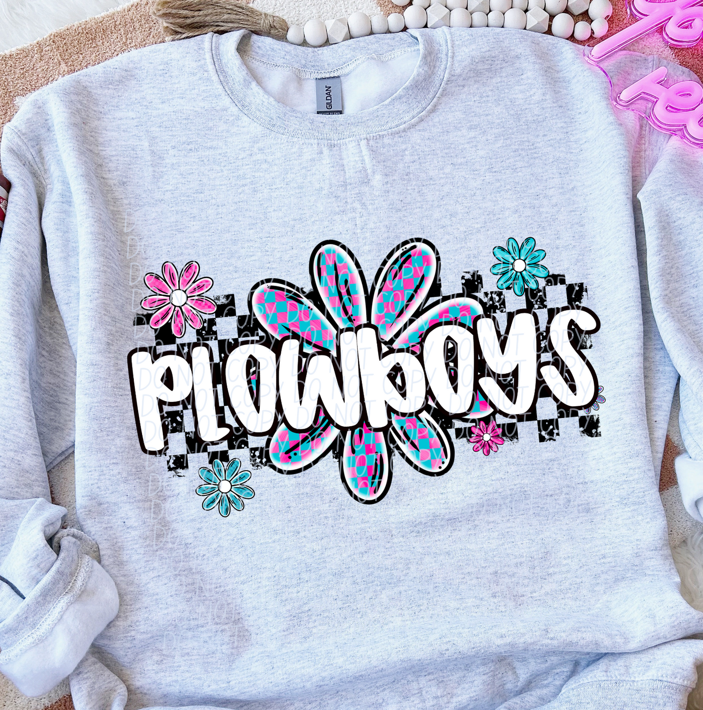 Plowboys (checker flower mascots)