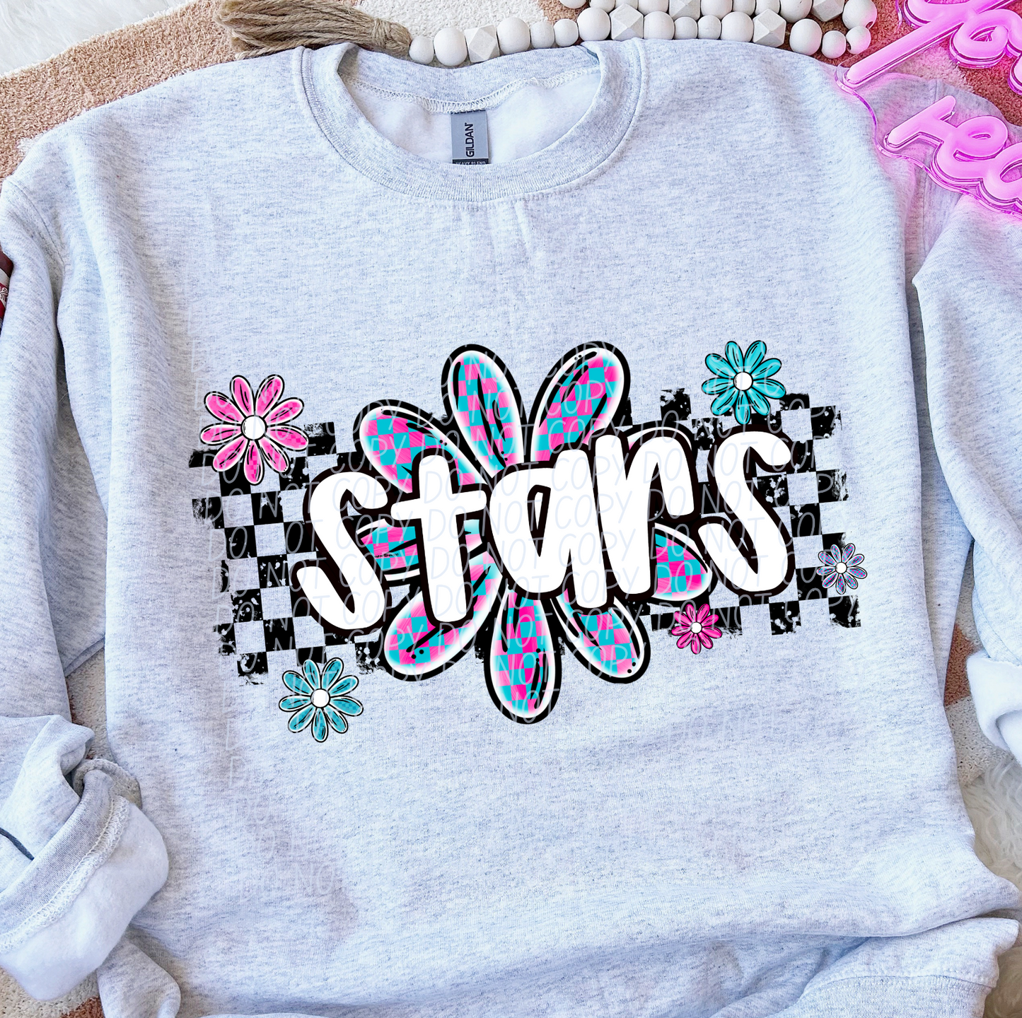 Stars (checker flower mascots)