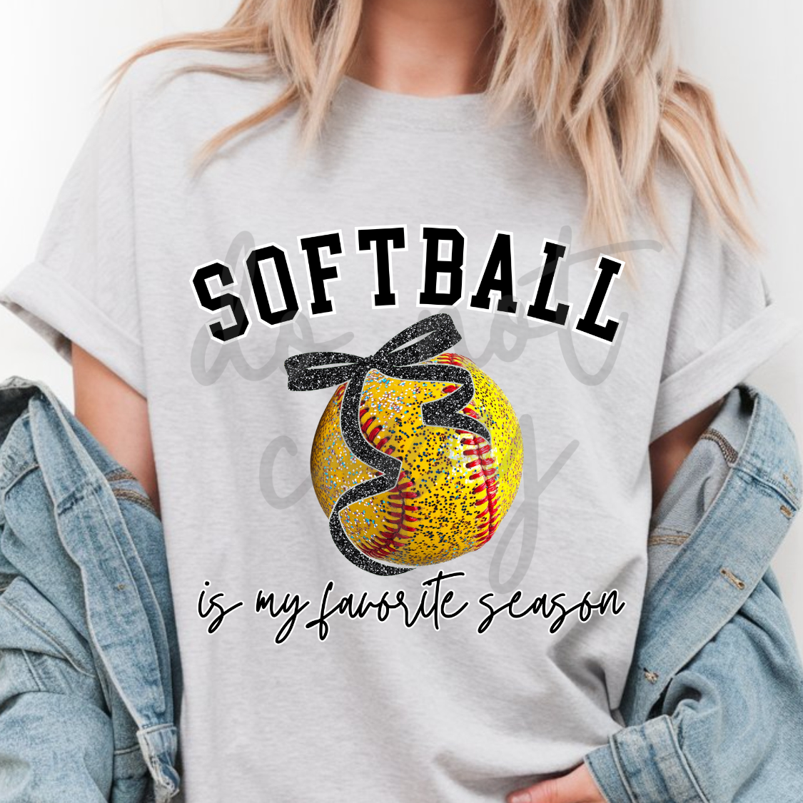Softball Is My Favorite Season DTF Transfer