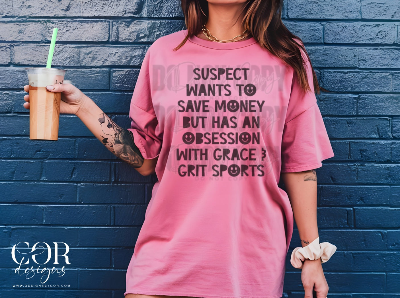 Suspect wants to save money but has an obsession with grace & grit sports