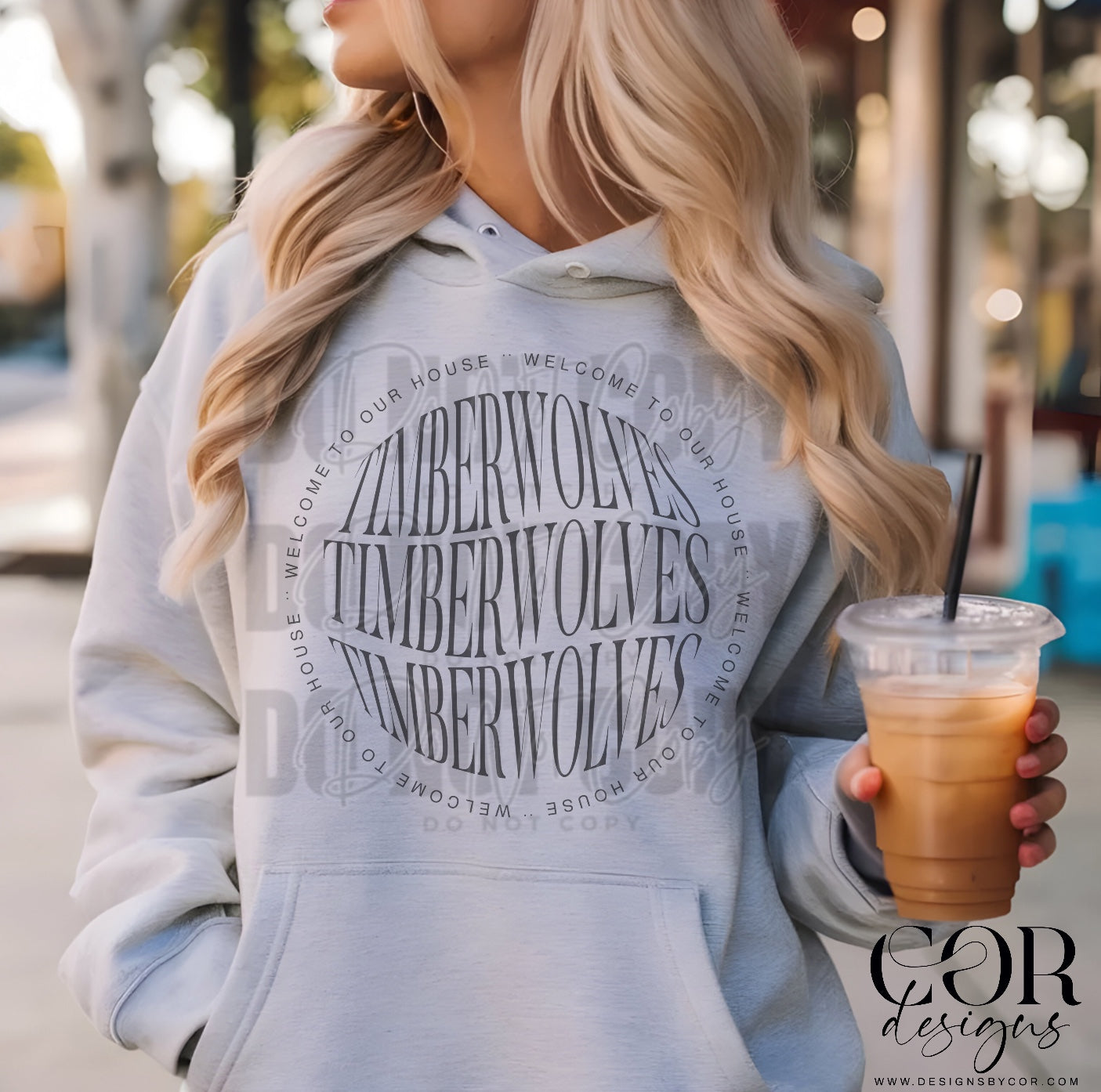 Welcome to our house Timberwolves