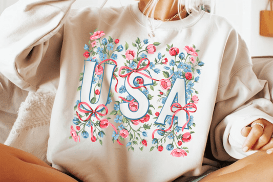 Vintage floral USA