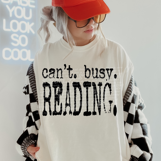 Cant. Busy. Reading.