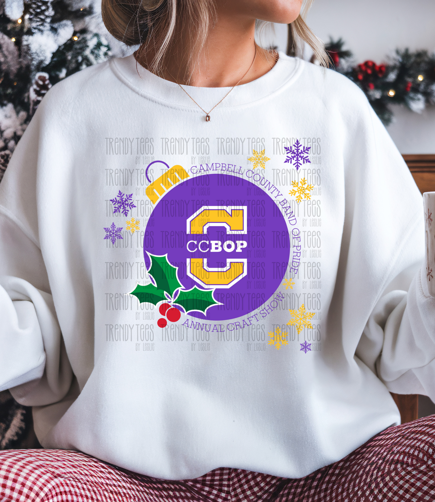 CCBOP Annual Craft show Purple/White