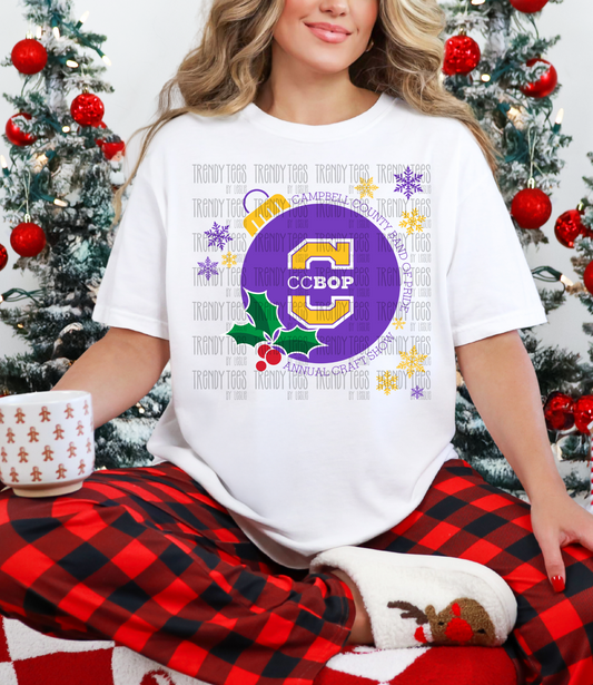 CCBOP Annual Craft show Purple/White