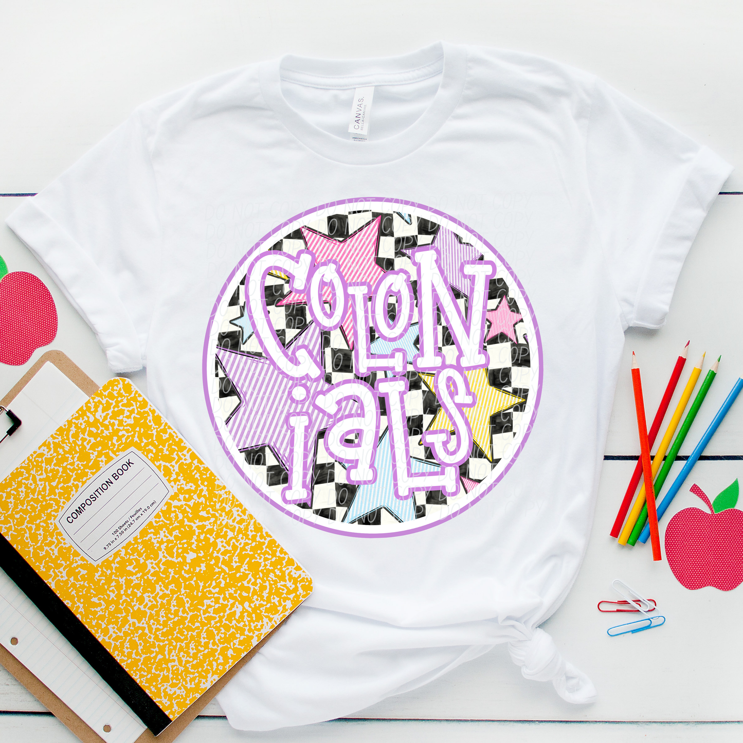 Colonials (purple stars mascots)