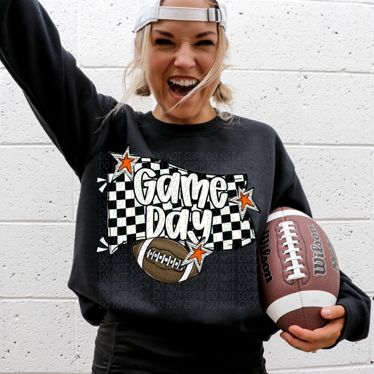 Orange Football Game Day