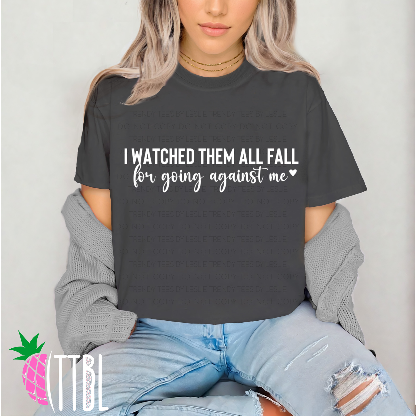 I watched them all fall for going against me (white)