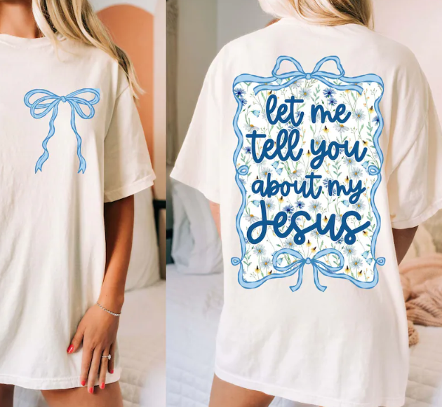 Let me tell you about my Jesus (back)