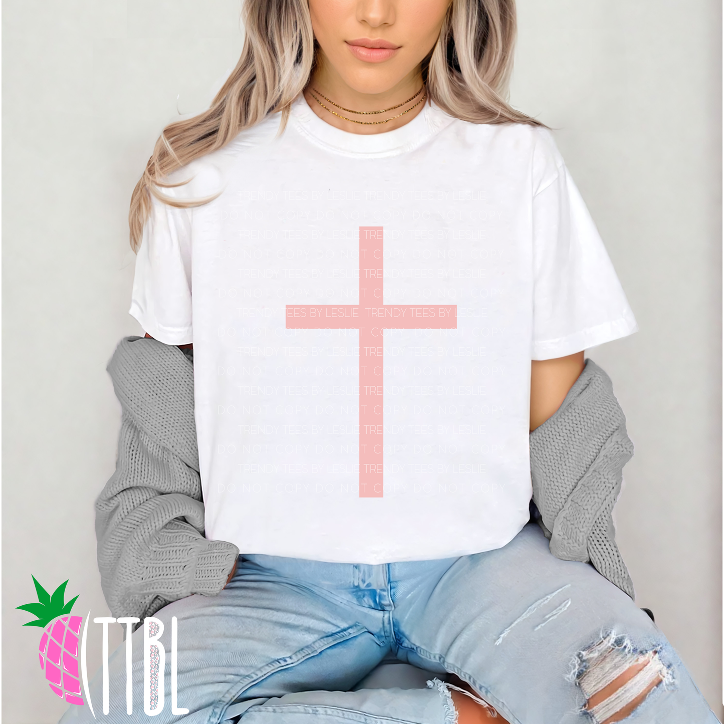 Light Pink Cross