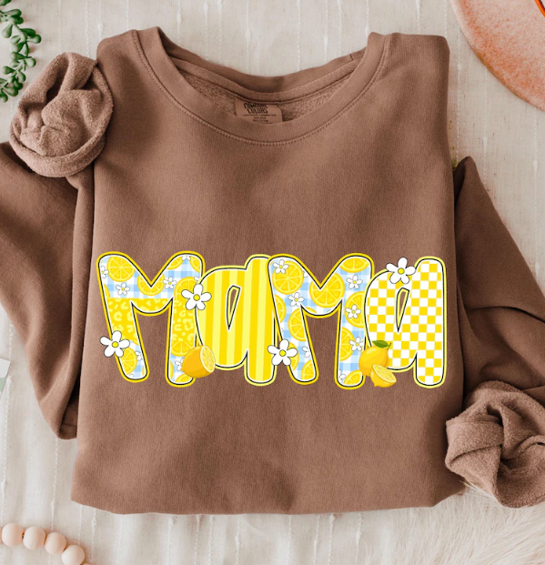 Mama (lemon checkered)