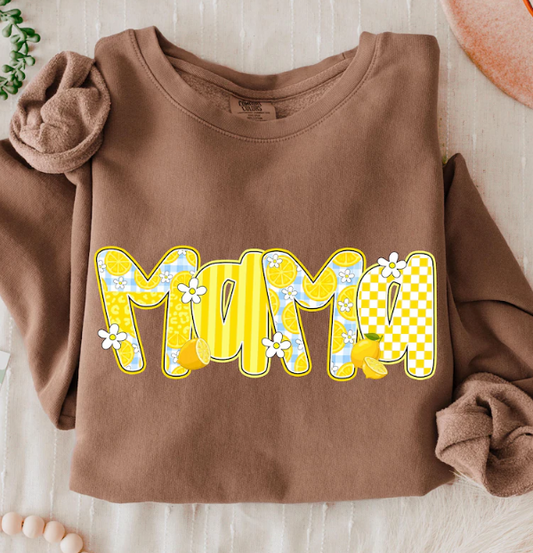 Mama (lemon checkered)