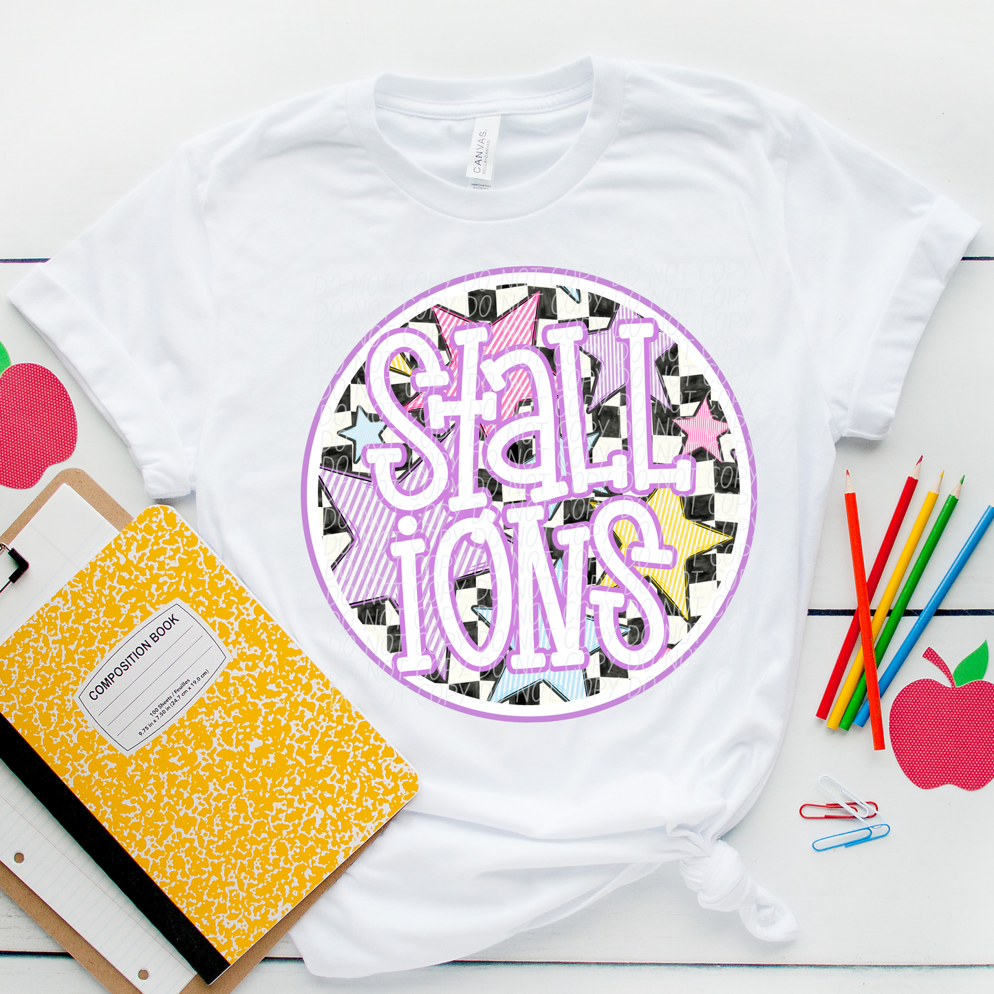 Stallions (purple stars mascots)