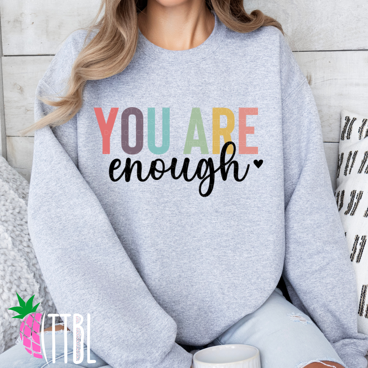 You are enough (black)