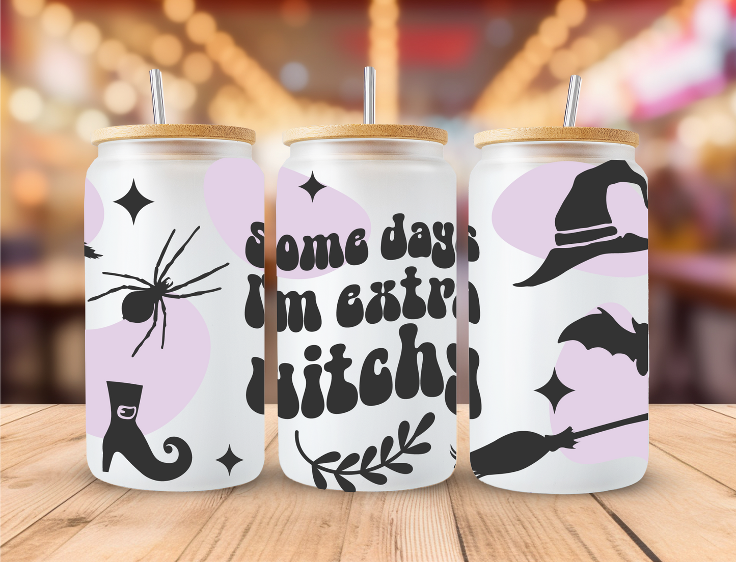 Some days I'm extra witchy - UV Libby Wrap