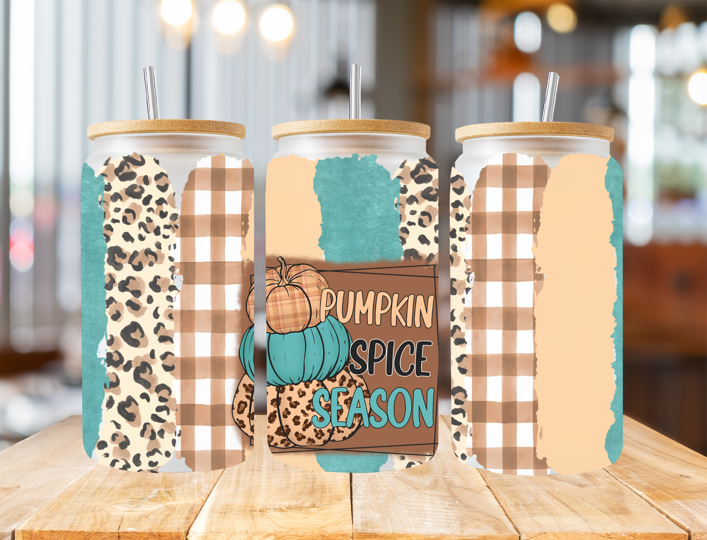 Pumpkin spice season - UV Libby Wrap