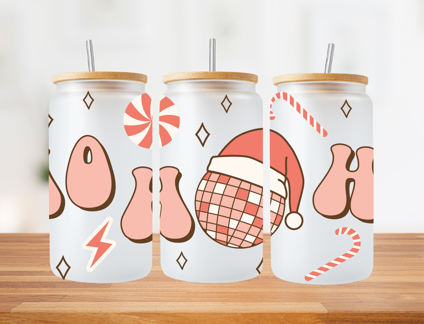 Christmas disco ball - UV Libby Wrap