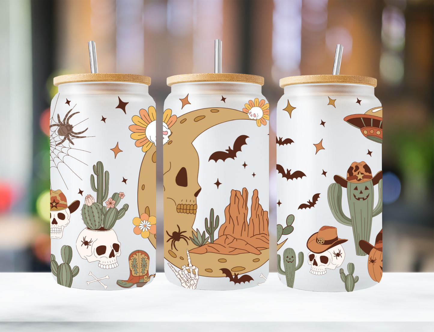 Western Halloween - UV Libby Wrap