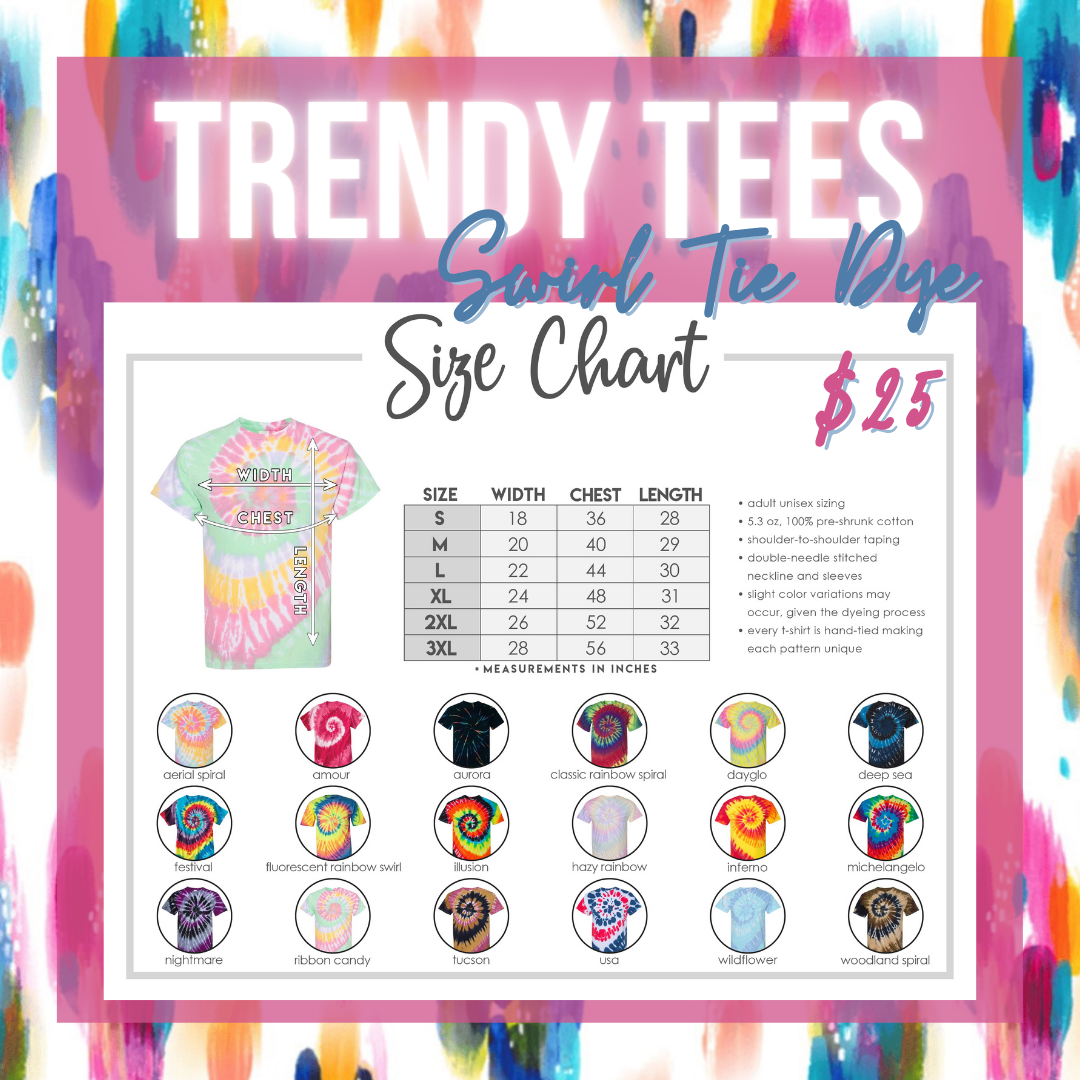 Tie Dye Lips & Baseball Tongue