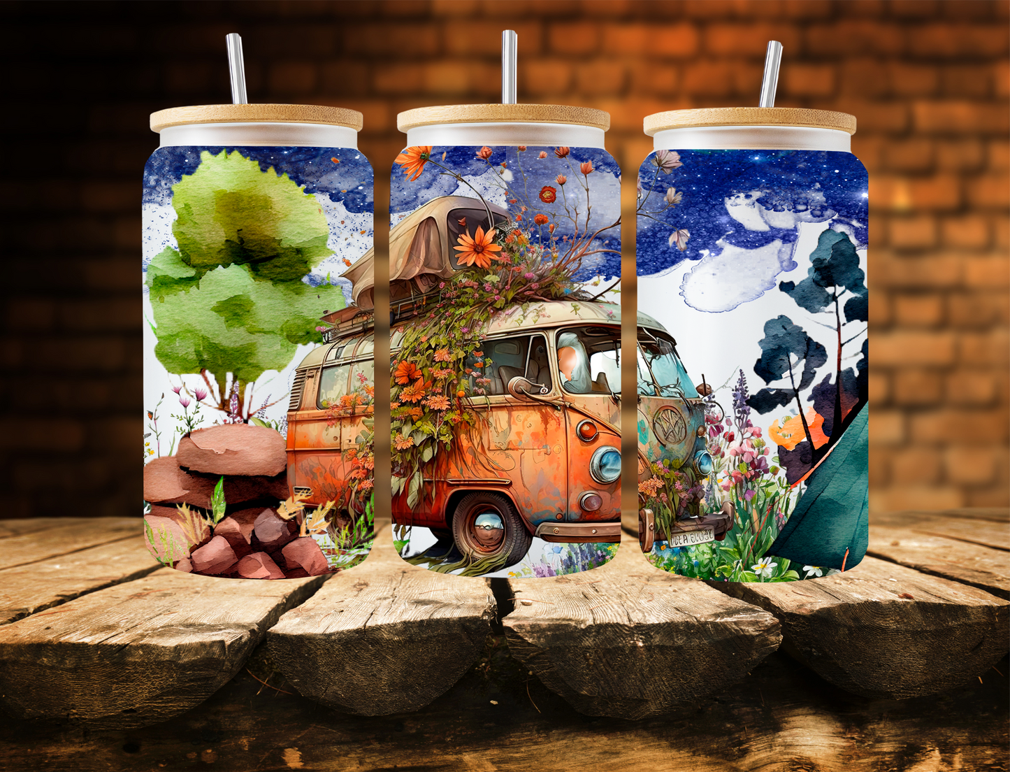 Grown up hippy van- UV Libby Wrap