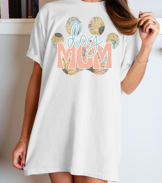 Floral Dog Mom