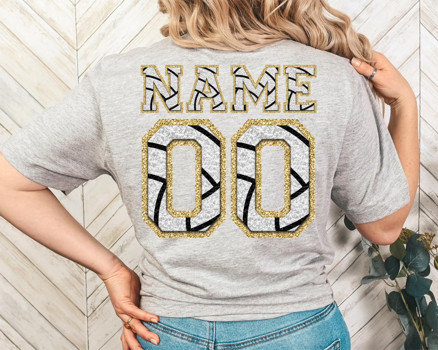 Customizable Volleyball Tee