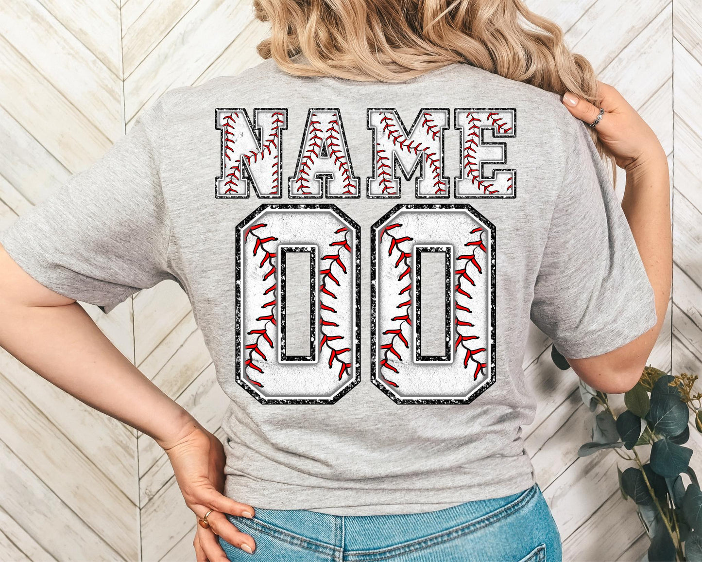 Customizable Baseball Tee