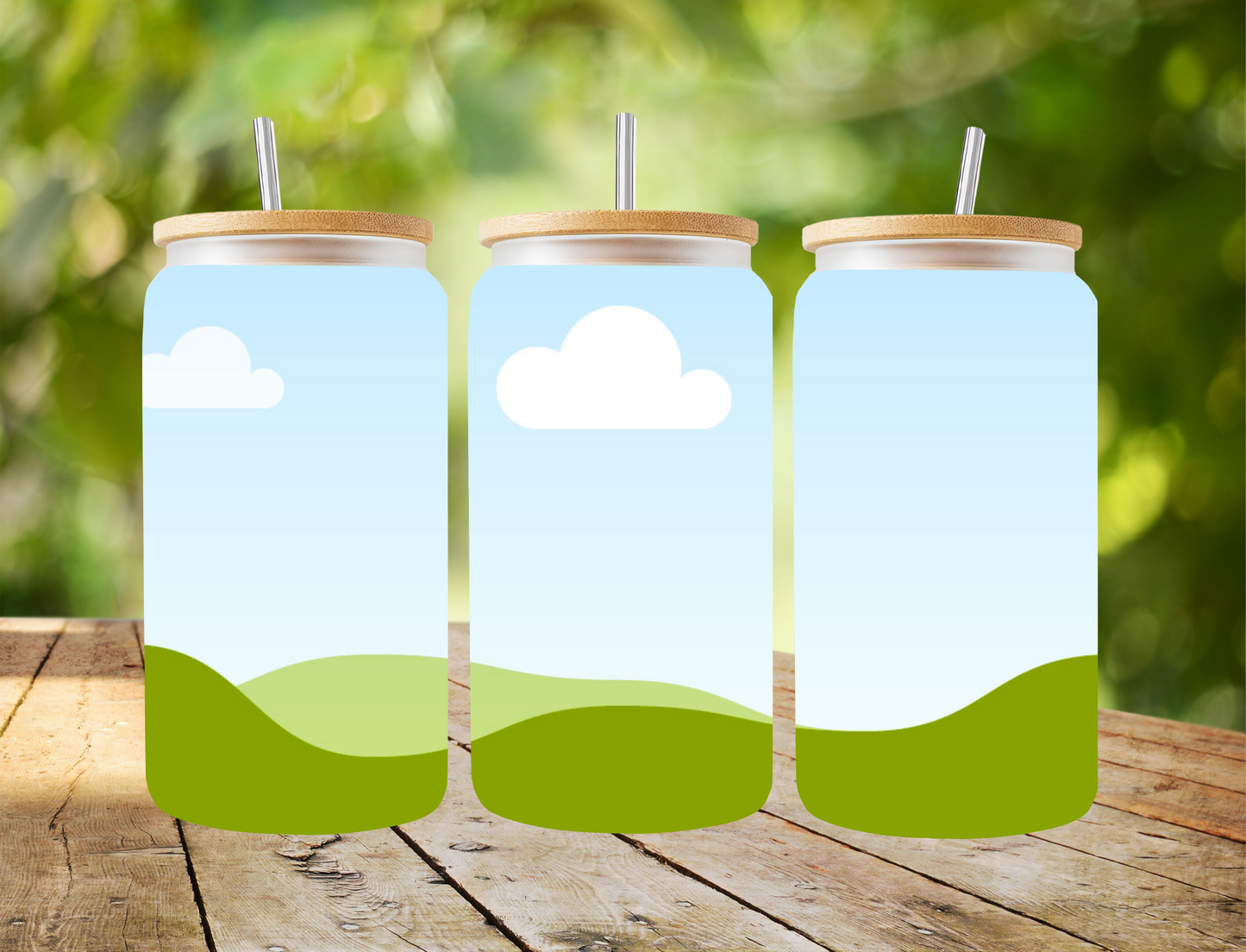 Grassy landscape - UV Libby Wrap