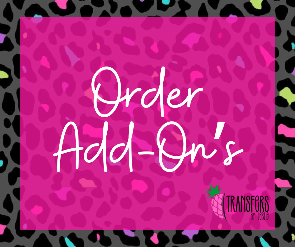 Order Add-On's