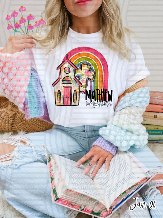 Matthew 28:6 DTF Transfer