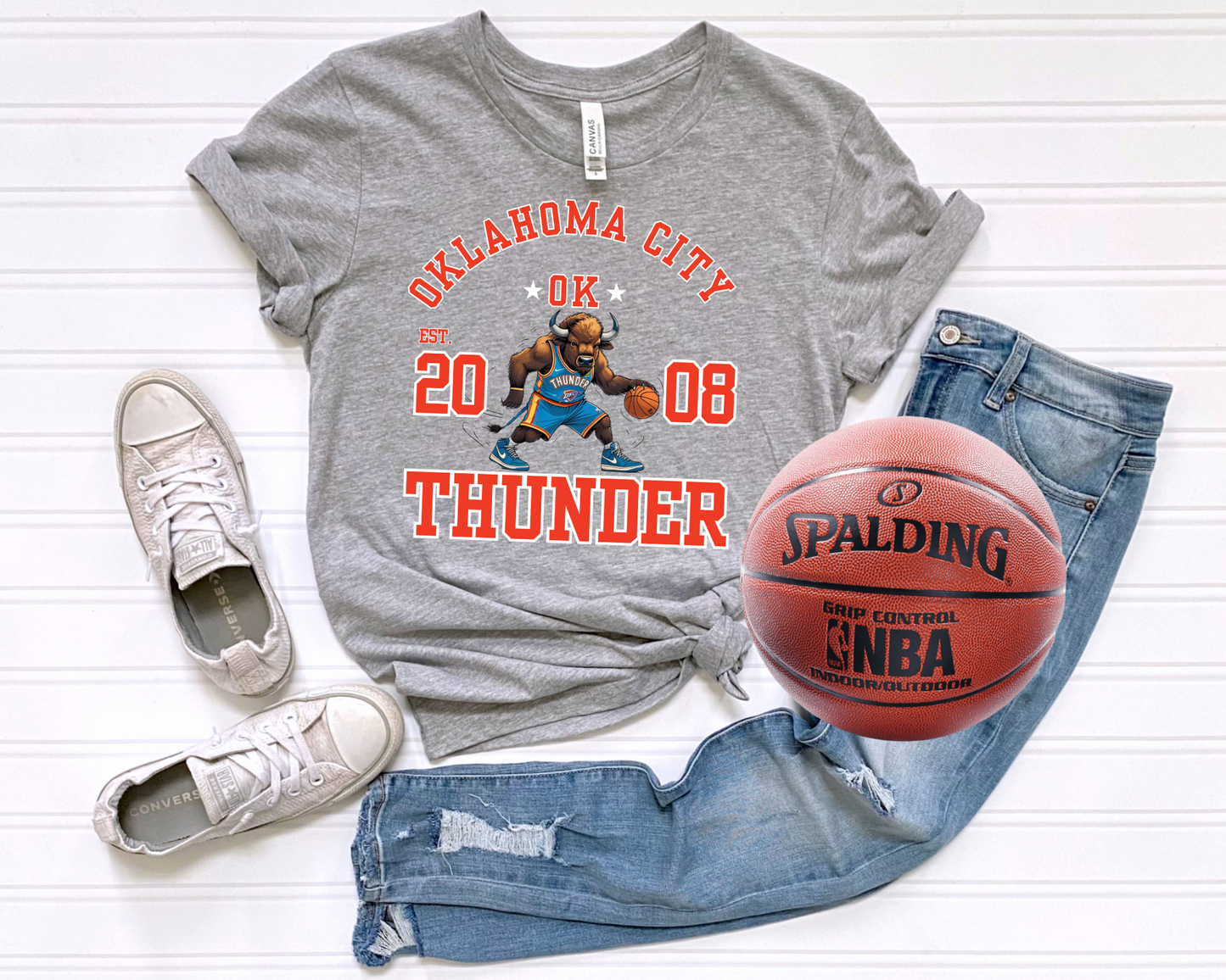 Oklahoma City Thunder 2008 (orange)