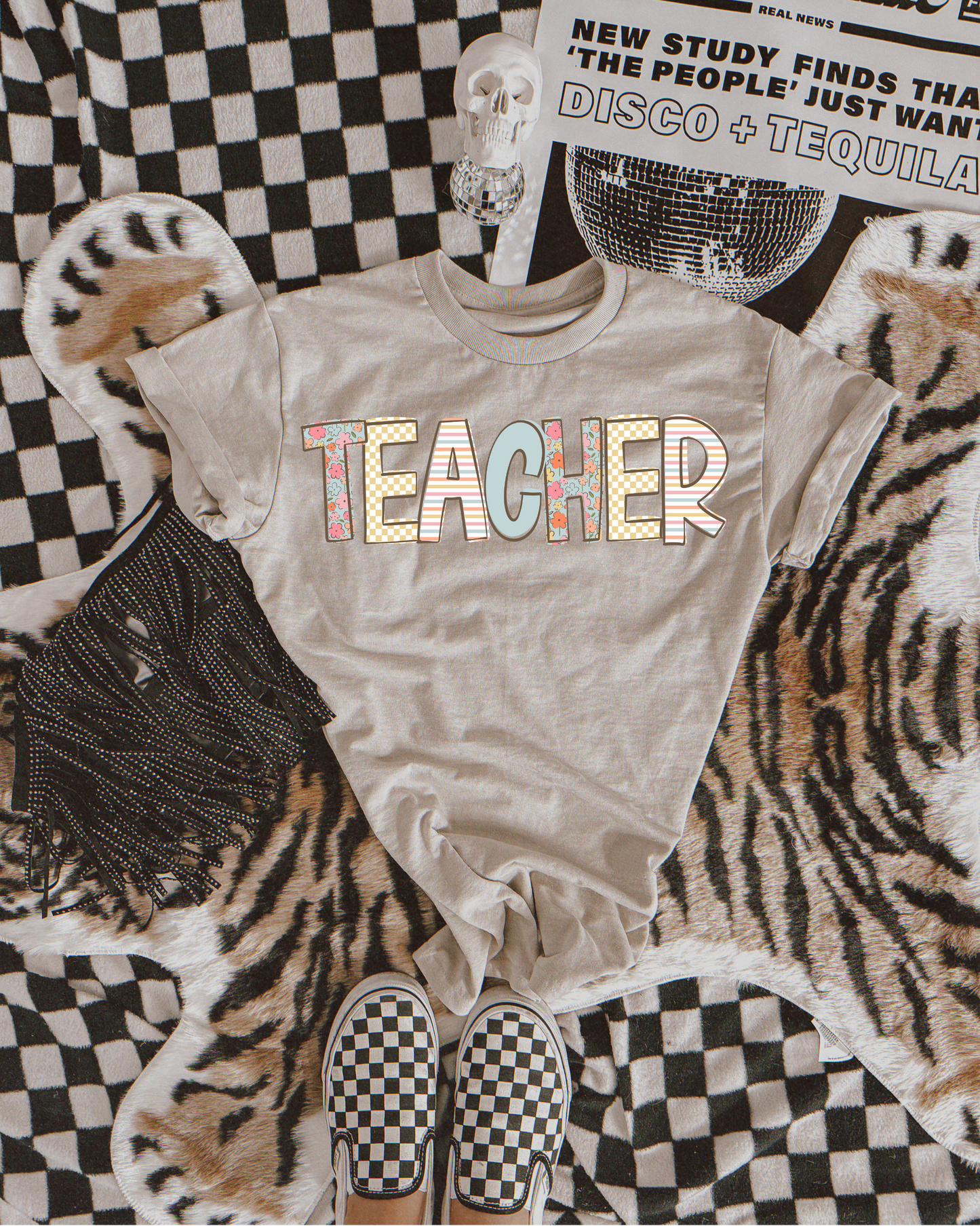 Teacher (pastel spring)