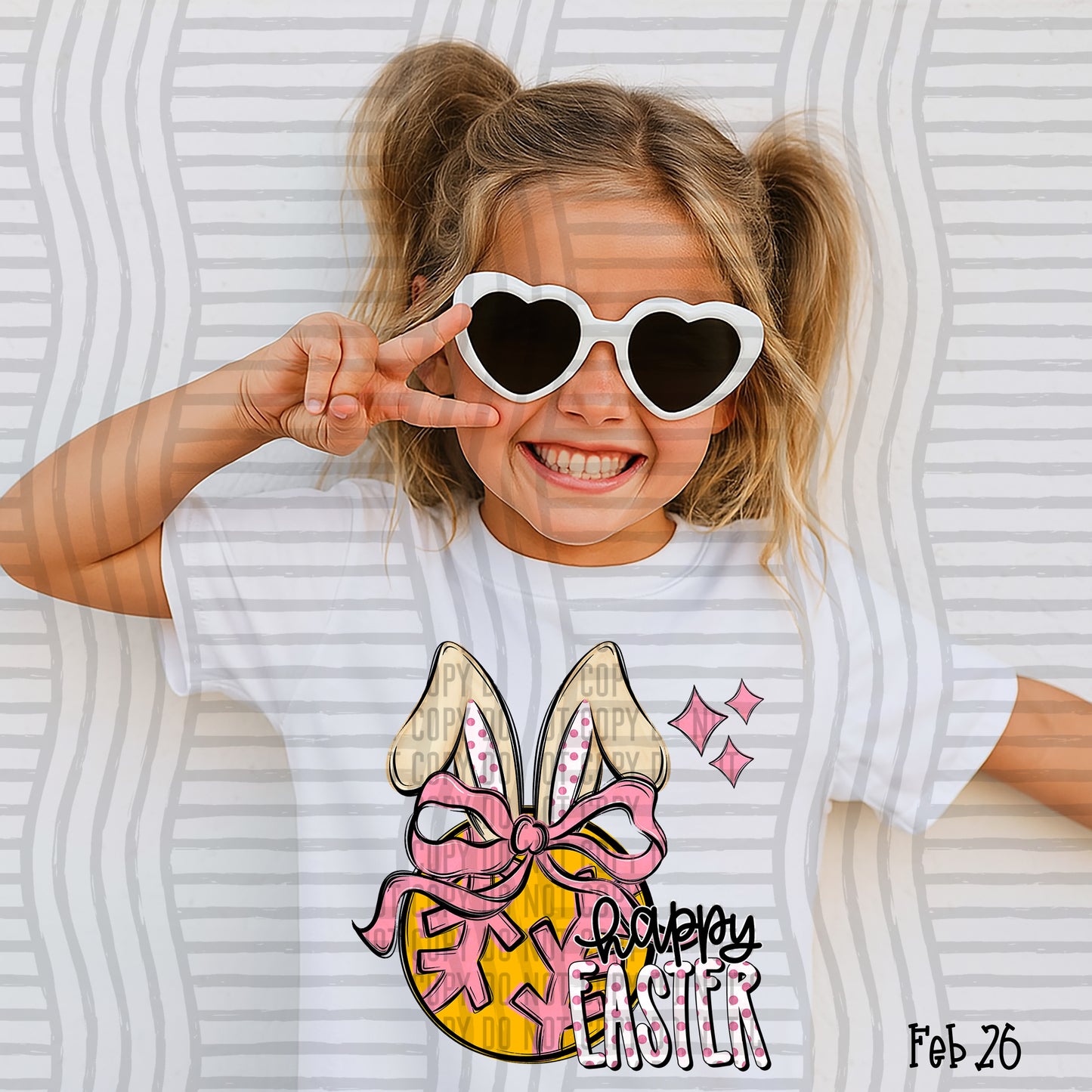 Softball Easter DTF Transfer