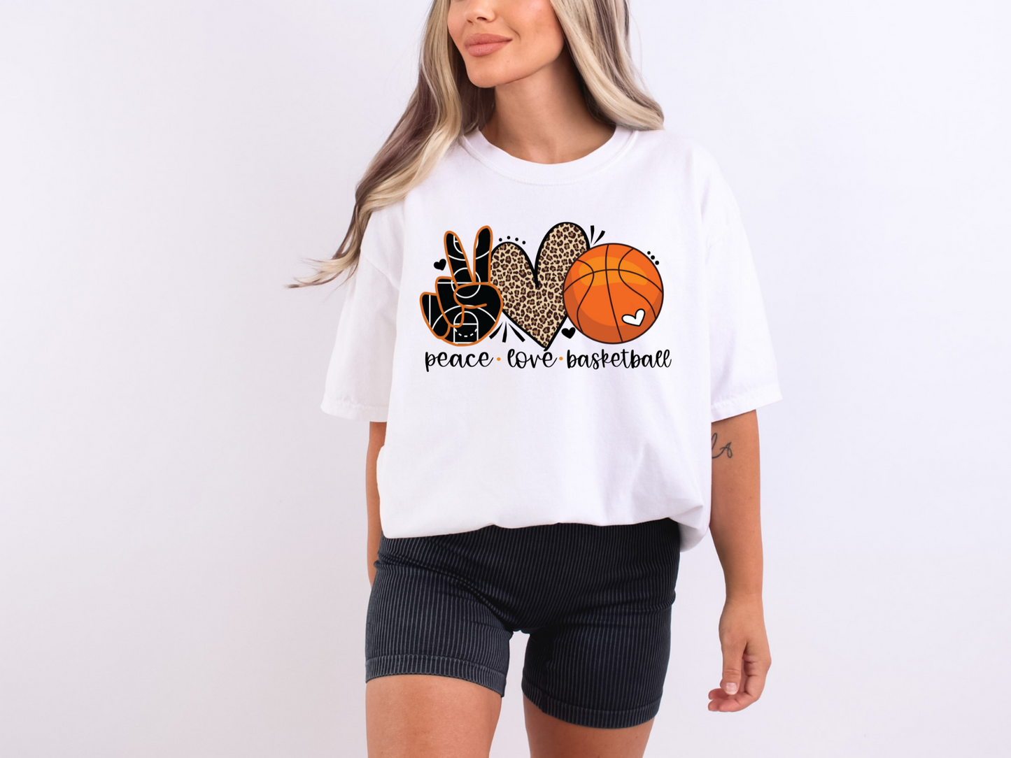 Peace love basketball